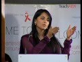 Indian Actress, Anushka Shetty, speaks on TeachAIDS