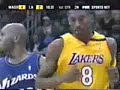 kobe bryant 55pts vs michael jordan wizards 02/03 nba
