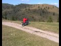 Motoros sasok a Gyimesekben