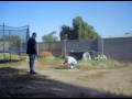 Carlos and Kevin making a water bottle pop haha!!!