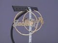 personalized 14k gold butterfly name hoop earrings 2 inch