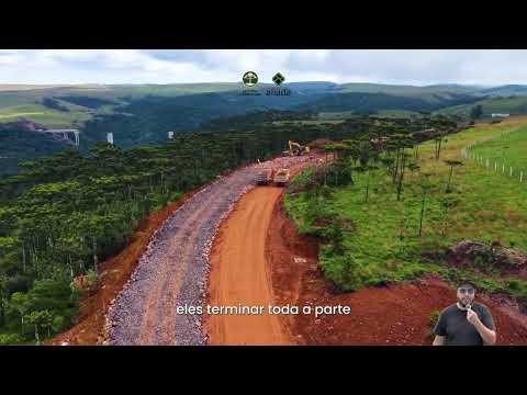 Atualização BR 285 novo traçado trecho pós Serra da Rocinha, em São José dos Ausentes