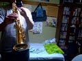 \"??????\" (Toho arrangement) on Soprano Sax
