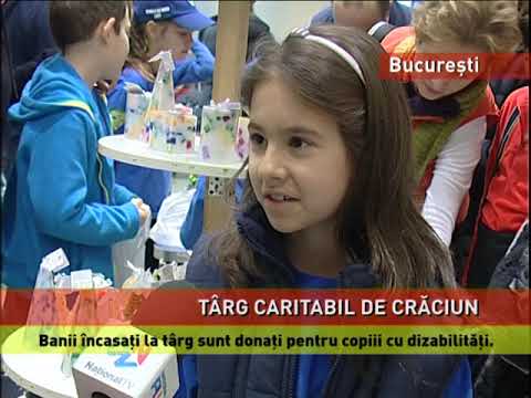 Târg caritabil de Crăciun, organizat de cercetași