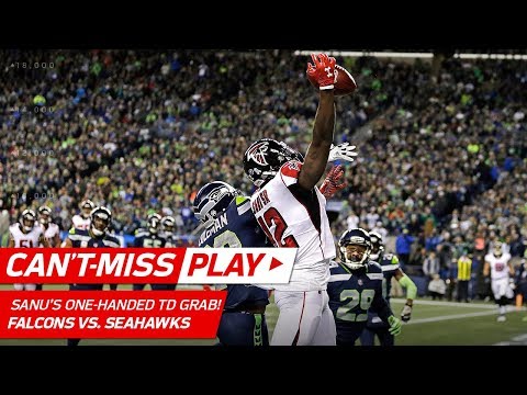 Video: Trufant's INT & Julio Jones' Toe-Tap Grab Set Up Sanu's Unreal TD! | Can't-Miss Play | NFL Wk 11