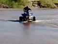 Ures, ATV Challenge, cruzando el rio