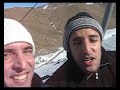 Montée en télésiège à Oukaïmden -Maroc- (point culminant 3.273 mètres) 1-3.AVI