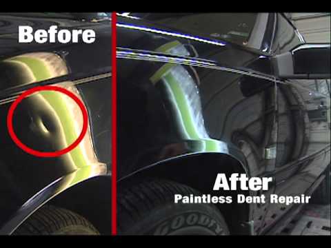 how to repair car dents