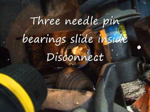 Front Axle Disconnect Driver Side 2002 Oldsmobile Bravada.wmv