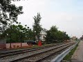 Amtrak 189 leads the outbound Lincoln Service train number 305 through Lockport, IL. on 08/28/08.