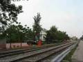 Amtrak 189 leads the outbound Lincoln Service train number 305 through Lockport, IL. on 08/28/08.