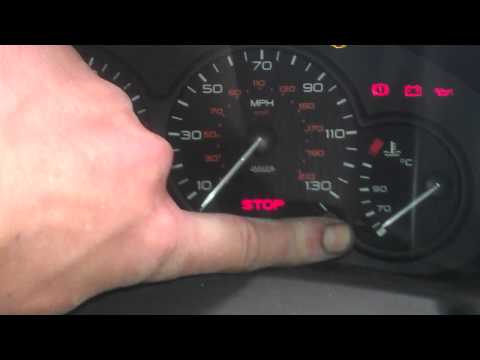 how to reset service light on citroen nemo