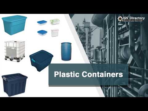 Plastic Containers Manufacturers and Suppliers in the USA