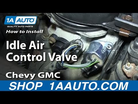 how to rebuild idle air control valve