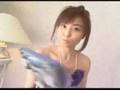 Fumika cleaning her room