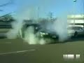Idiot Gets Hit By Burn-Out Car (funny) Idiot Gets Hit By Burn-Out Car (funny)
