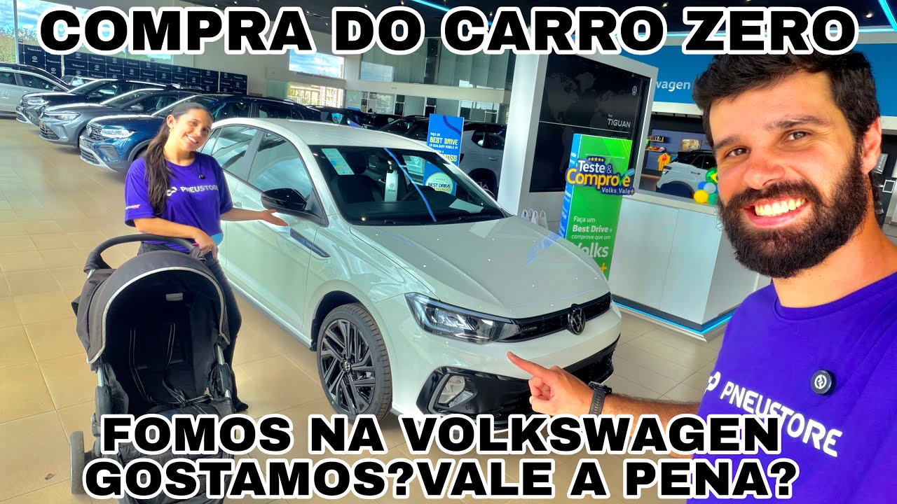 ESCOLHENDO NOSSO CARRO ZERO NA VOLKSWAGEN | O QUE ACHAMOS??