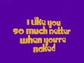 Ida Maria - I Like You So Much Better When You're Naked