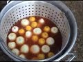 she throws a crawfish boil 