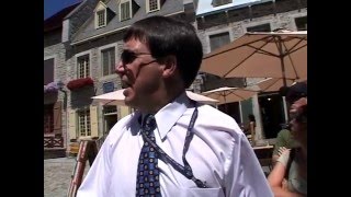 GlobeTrotter Jon Haggins TV at SummerFest in Quebec City Part 1
