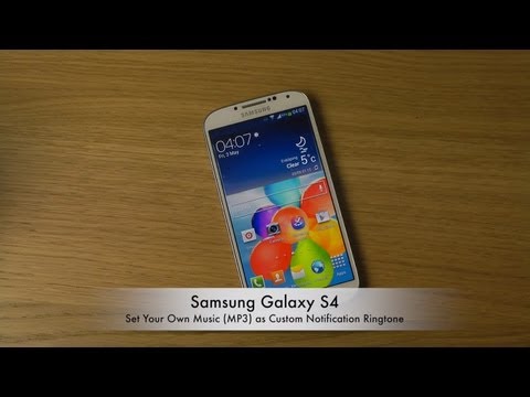 how to set the ringtone in samsung galaxy s