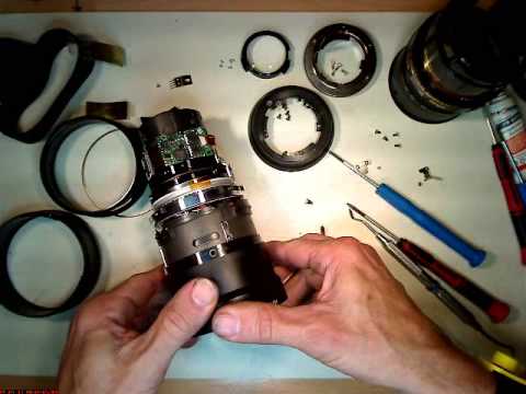 how to repair zoom lens