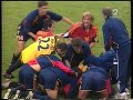Hiszpania - Jugosławia 4:3, Euro 2000 r. kom. polski (TVP)