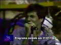 Evandro Mesquita no Chacrinha - \"Acorda Pascoal\"