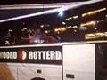 Spelersbus Feyenoord op en neer! Helemaal niets...