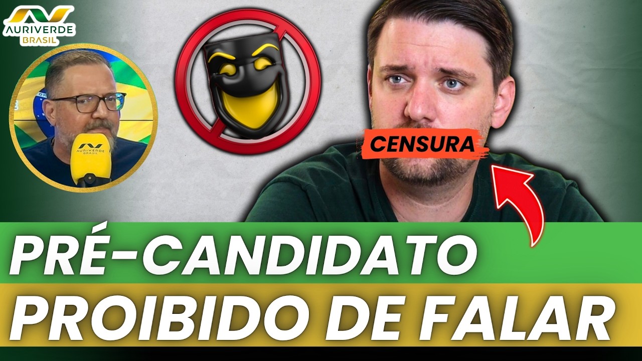 Bismark do Hipócritas lança pré-candidatura mas segue impedido de conceder entrevistas