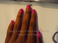 Simple Nail Tutorial: Pink, Purple, Silver Glitter