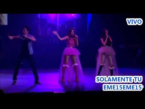 15 Solamente - http://www.youtube.com/watch?v=bVCKJEJcWy0 NO VOY A CAMBIAR en vivo http://www.youtube.com/watch?v=X98eCgDspNE WONDERLAN en vivo http://www.youtube.com/watch...