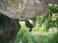 Ubaldo, encadena Lince Chosco, 6b, del Sector Cueva de la Cabra, en Visuña.