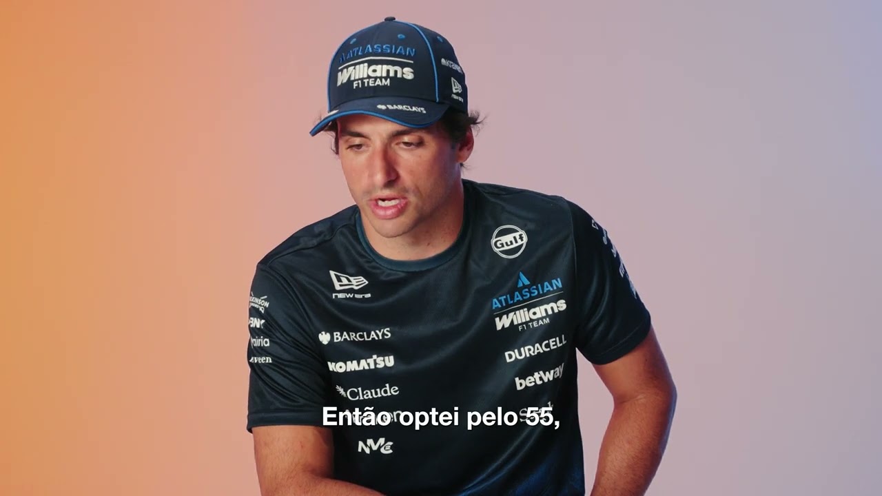 Por que Carlos Sainz corre com o número 55 | Gulf Oil Brasil