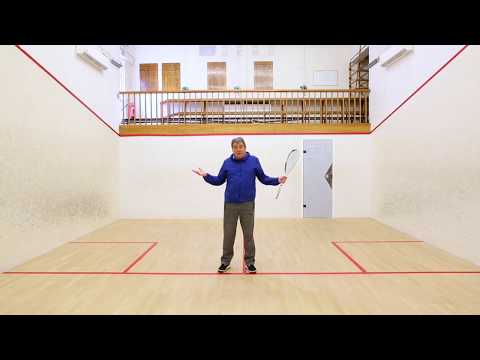 Squash tips: How to cut down your opponent's options!
