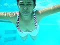 shalu swimming underwater