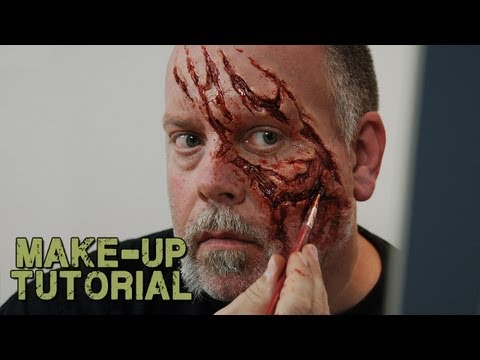 how to apply zombie makeup
