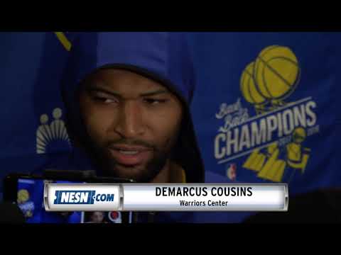 Video: DeMarcus Cousins Warriors vs. Celtics Postgame Press Conference