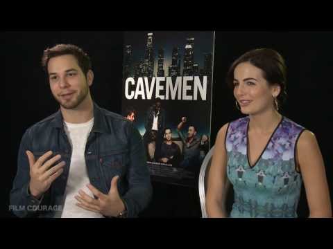CAVEMEN Movie - Full interview with Camilla Belle and Skylar Astin