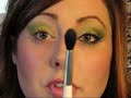 MAC Makeup Tutorial #1: Green and White MAC Makeup Tutorial #1: Green and White