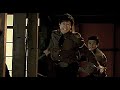 Dojo fight scene with the bad guys.