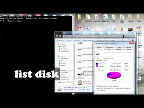 how to format c drive from usb