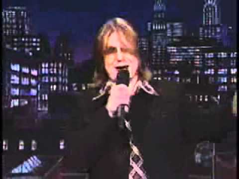 Comedian Mitch Hedberg Letterman Stand up