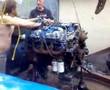 Perkins 540 V8 In Fordson Major First Start