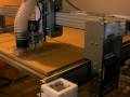 First MDF Cut! Joe's Hybrid CNC Router. Dust Collection System.