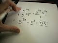 Negative Exponents