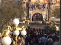 Rope Drop at Disneyland. 10 a.m.