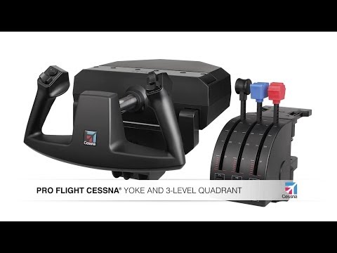 Видео № 0 из игры Saitek Pro Flight Yoke System самолётный штурвал