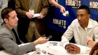 Brandon Jennings - 2009 NBA Draft Media Day Interview