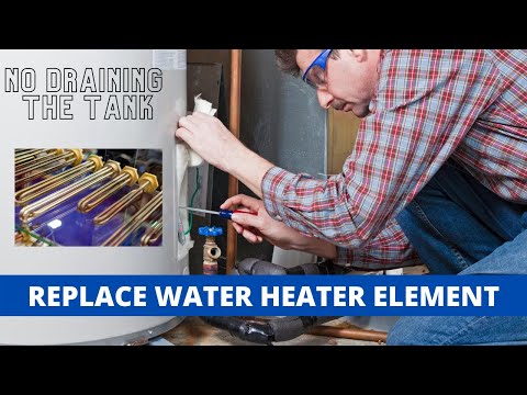 how to drain rheem electric hot water heater